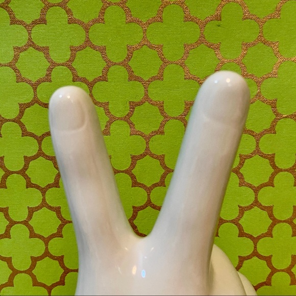 ✌️PEACE Sign Ceramic Decor Tchotchkes✌️ - Picture 3 of 7